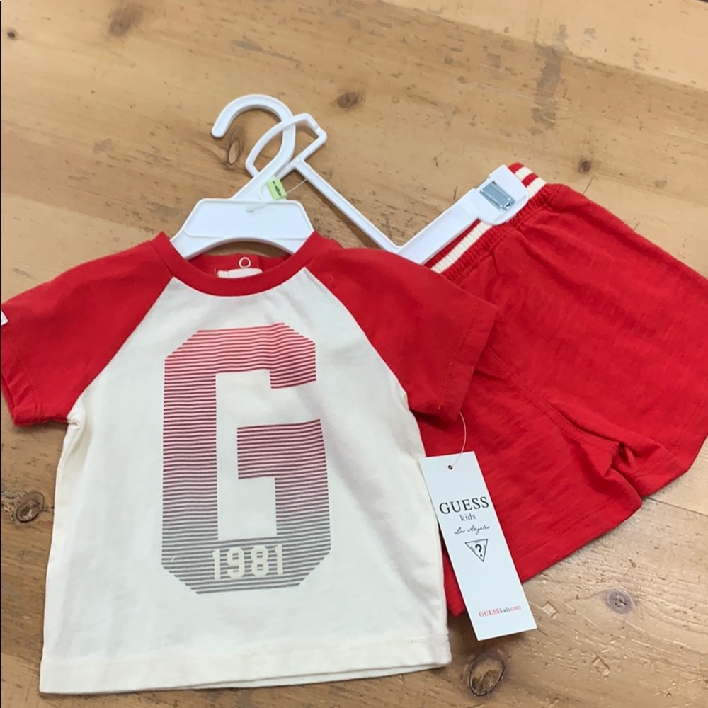 Baby boys shorts set